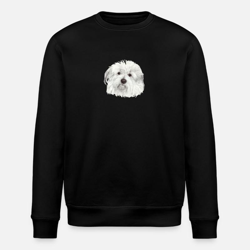 Coton-de-Tulear - Stanley/Stella ROLLER Unisex Organic Sweatshirt - black