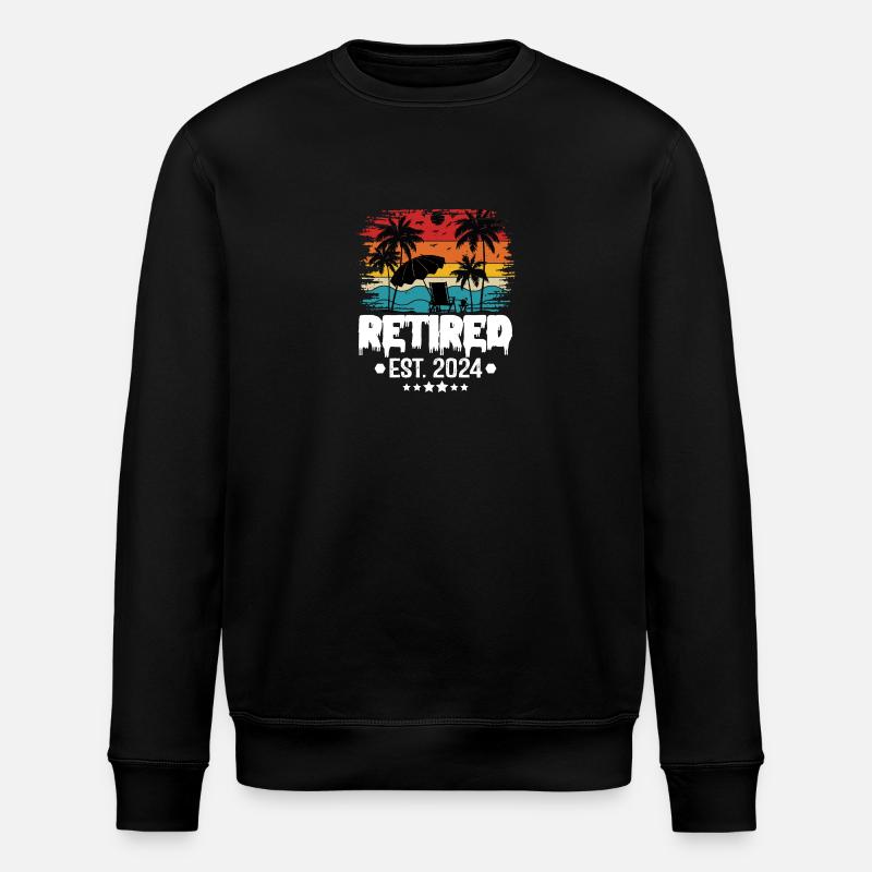 Retired 2024 - Stanley/Stella ROLLER Unisex Organic Sweatshirt - black