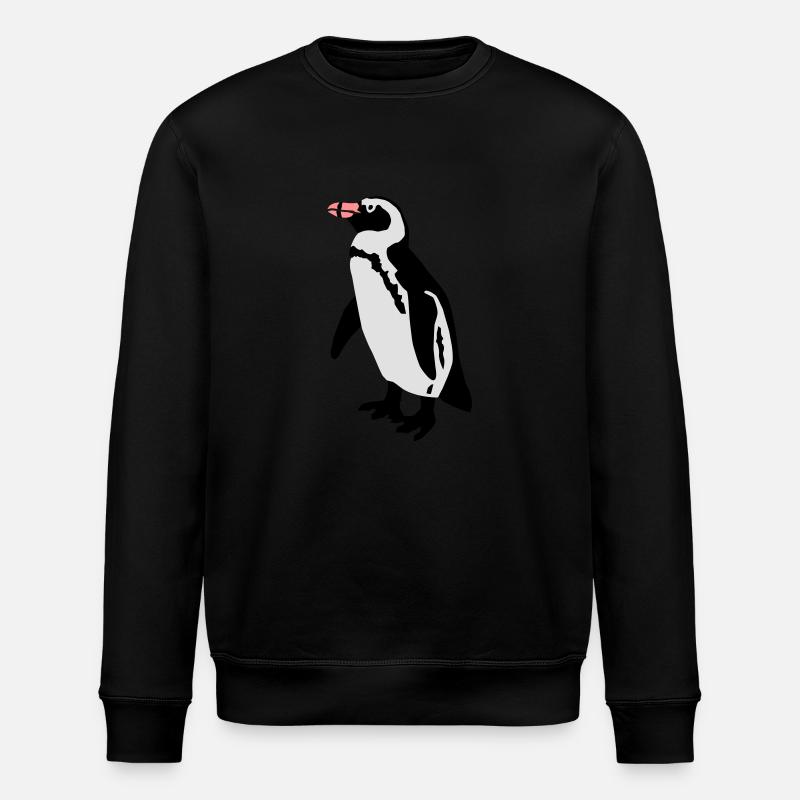 Pinguin - Sweat bio ROLLER Stanley/Stella Unisexe - noir