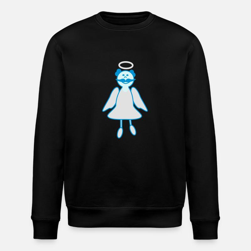 Schutzengel - Stanley/Stella Unisex Bio-Sweatshirt ROLLER - Schwarz