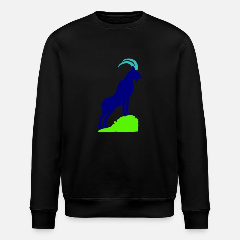 Capricorne 02 - Sweat bio ROLLER Stanley/Stella Unisexe - noir