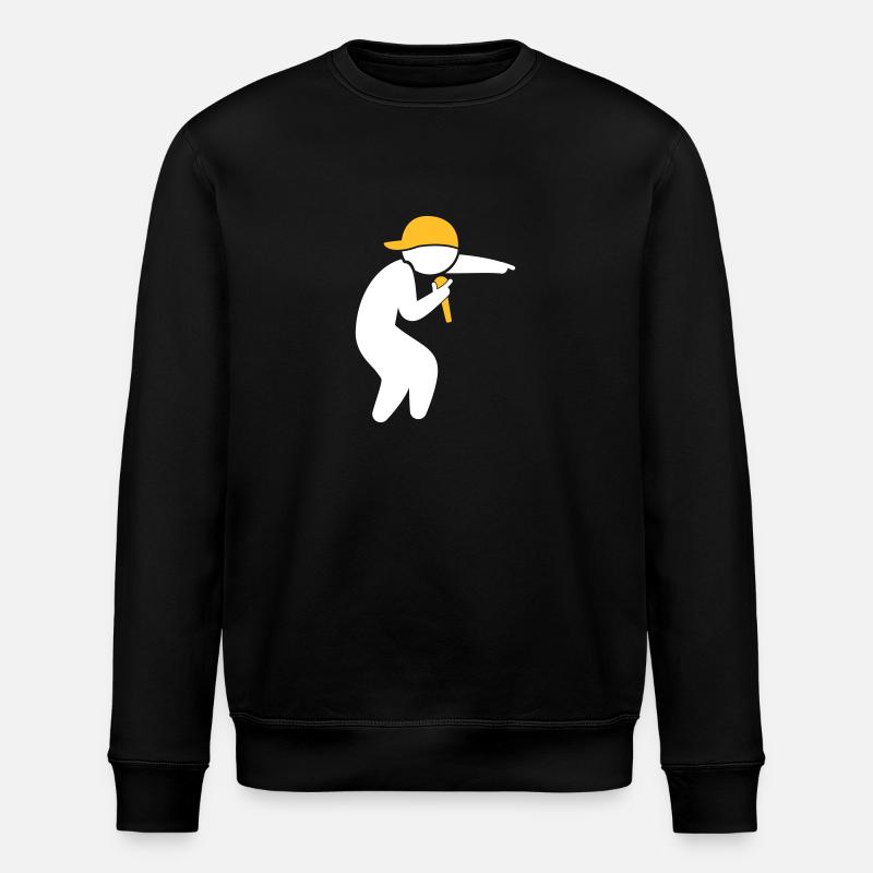 Hiphop Rapper - Sweat bio ROLLER Stanley/Stella Unisexe - noir