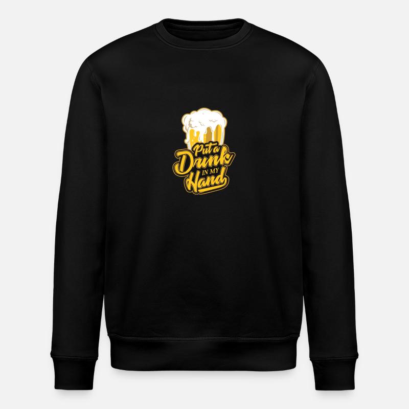 Donnez-moi une bière - Sweat bio ROLLER Stanley/Stella Unisexe - noir