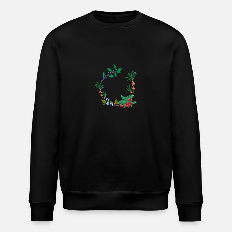 Beeren - Stanley/Stella Unisex Bio-Sweatshirt ROLLER - Schwarz