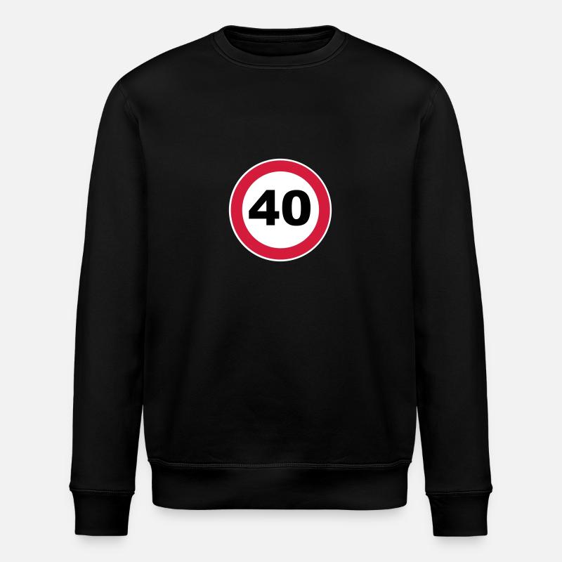 40ème anniversaire - Sweat bio ROLLER Stanley/Stella Unisexe - noir