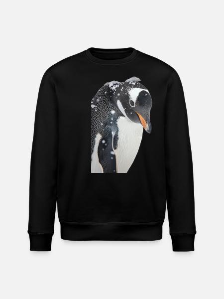 Penguin - Stanley/Stella ROLLER Unisex Organic Sweatshirt - black
