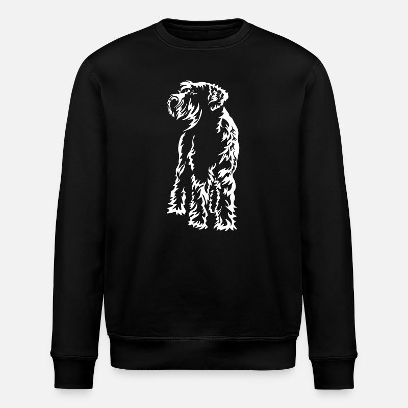 Riesenschnauzer "Black Edition" - Stanley/Stella Unisex Bio-Sweatshirt ROLLER - Schwarz