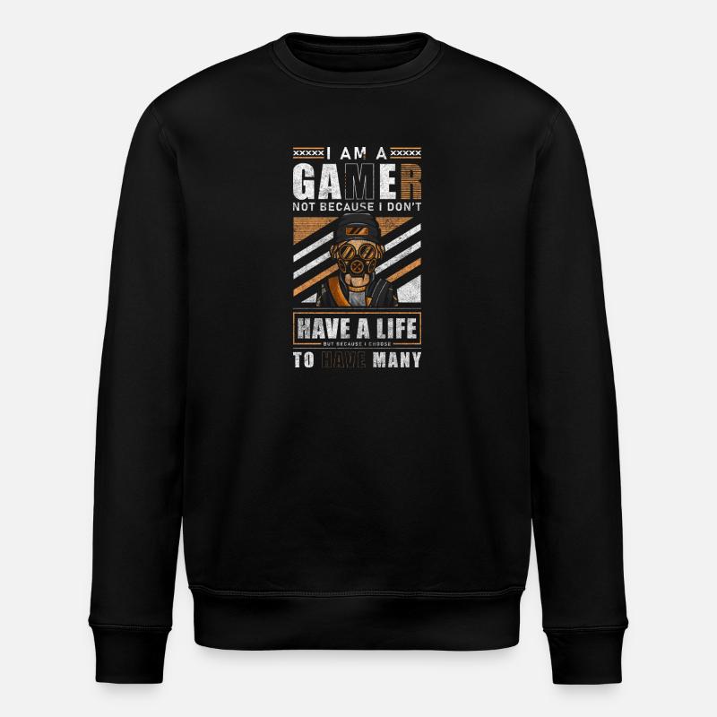 Jeu Gamer Player League - Sweat bio ROLLER Stanley/Stella Unisexe - noir