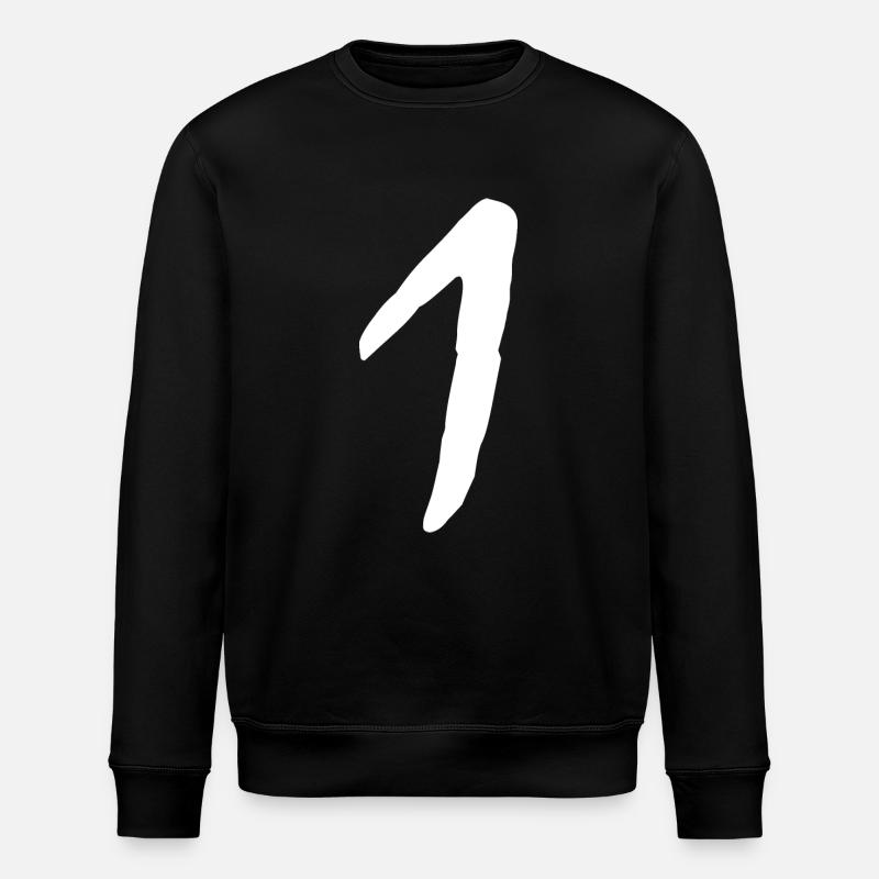 1 - Stanley/Stella ROLLER Unisex Organic Sweatshirt - black