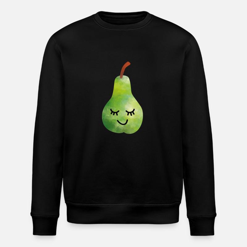birne - Stanley/Stella Unisex Bio-Sweatshirt ROLLER - Schwarz