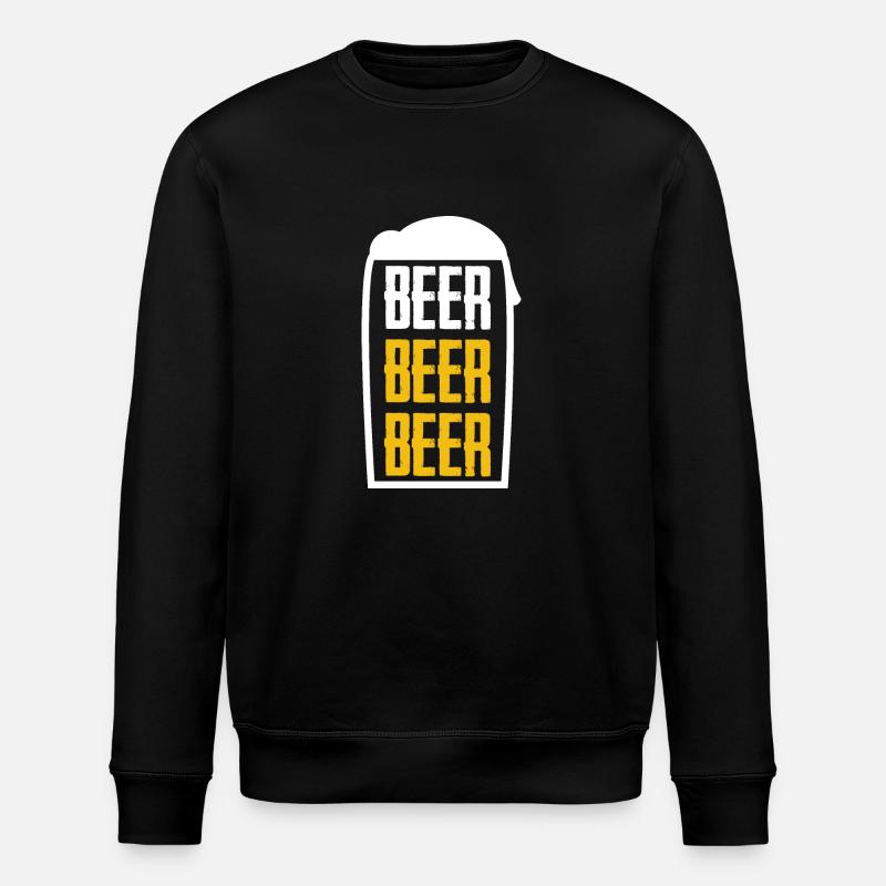 Beer Beer Beer - Stanley/Stella Unisex Bio-Sweatshirt ROLLER - Schwarz