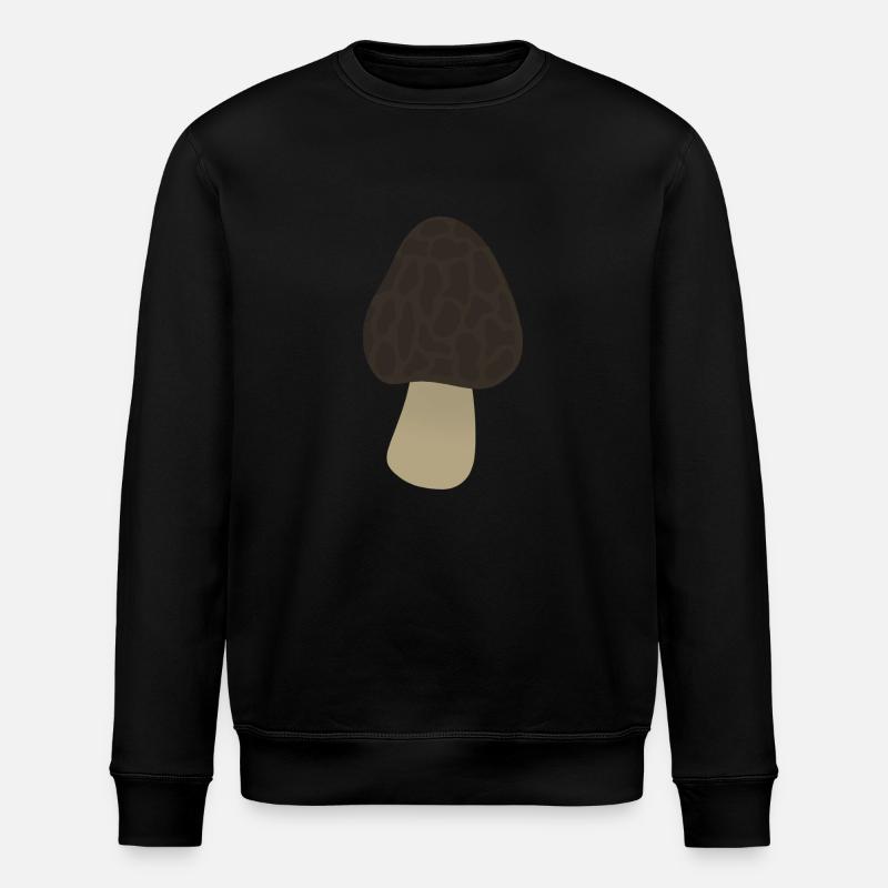 Morille - Sweat bio ROLLER Stanley/Stella Unisexe - noir