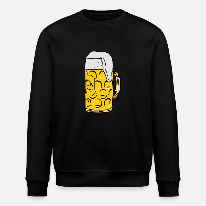 Bier - Stanley/Stella Unisex Bio-Sweatshirt ROLLER - Schwarz