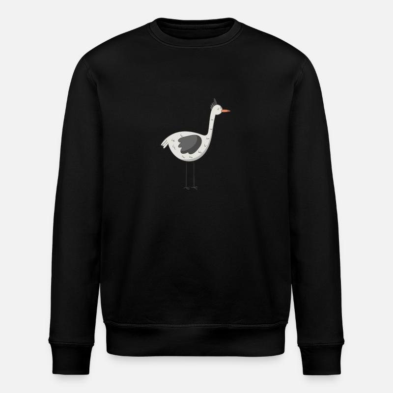 Oiseau - Sweat bio ROLLER Stanley/Stella Unisexe - noir