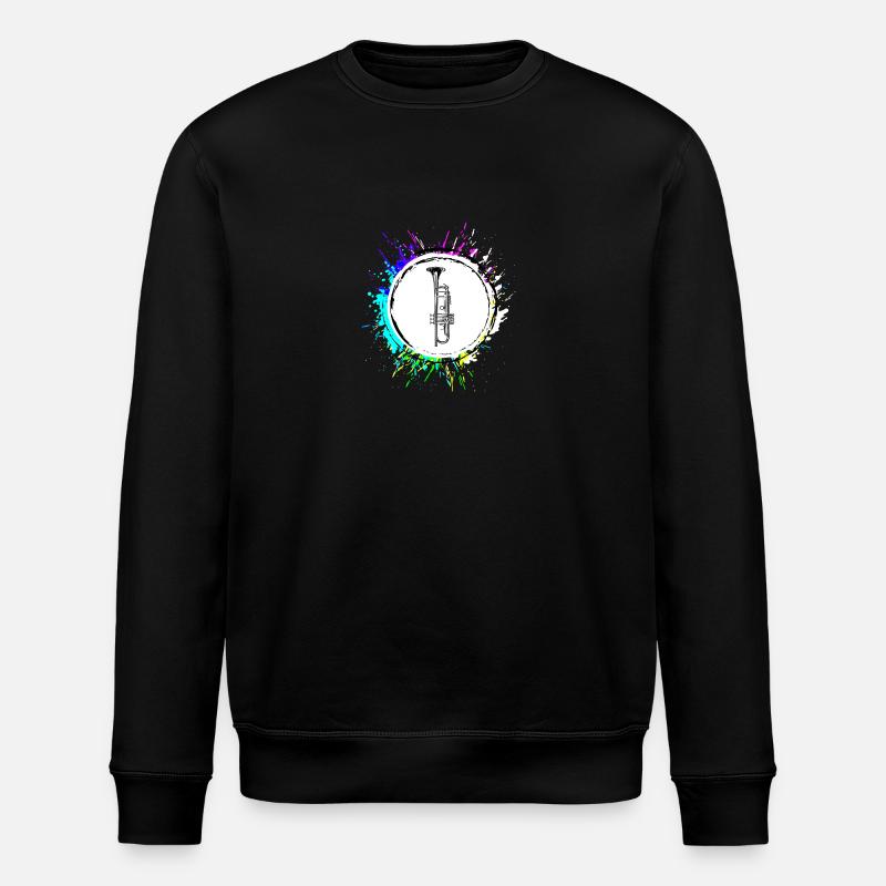 Trompete musik - Stanley/Stella Unisex Bio-Sweatshirt ROLLER - Schwarz