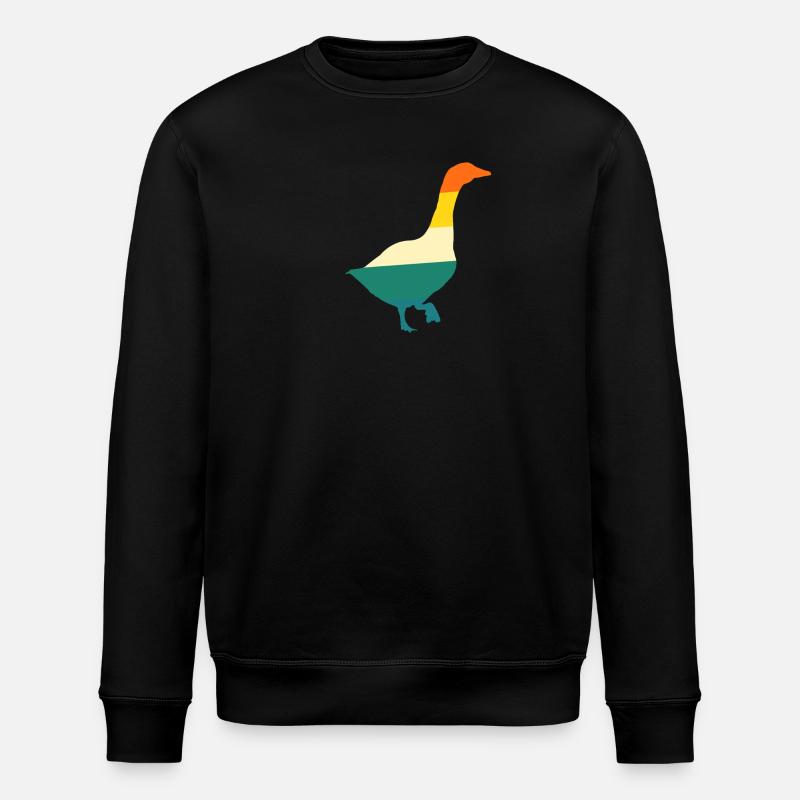 Gans - Stanley/Stella Unisex Bio-Sweatshirt ROLLER - Schwarz