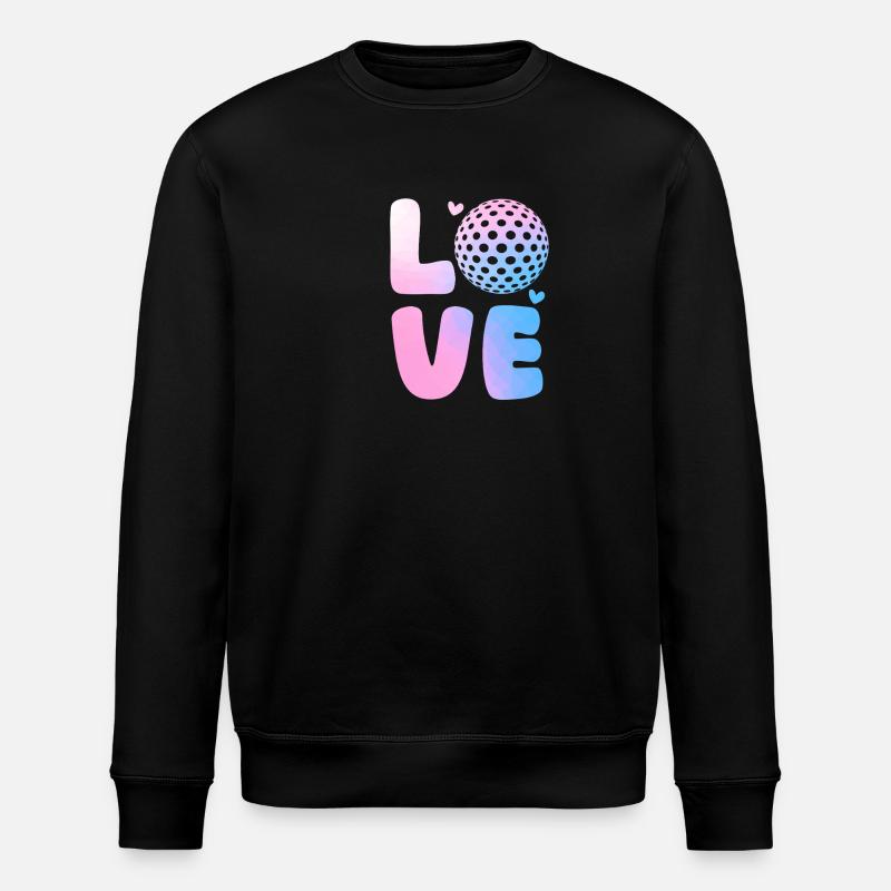 Golfers Golf - Stanley/Stella ROLLER Unisex Organic Sweatshirt - black