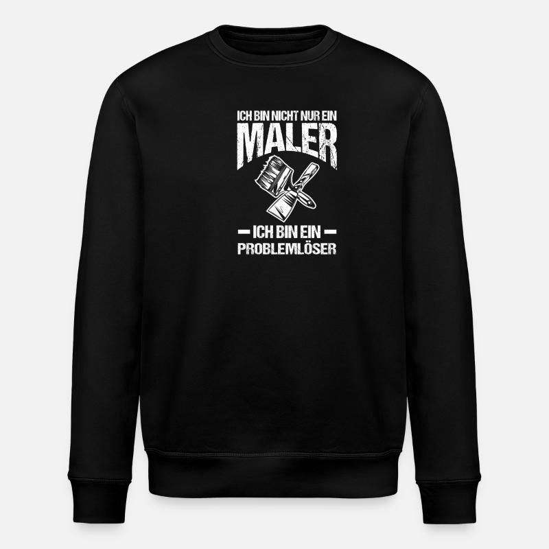 Maître Peintre Compagnon Peintre - Sweat bio ROLLER Stanley/Stella Unisexe - noir