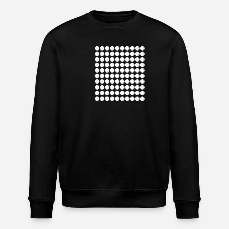 Baseball Player Baseball - Stanley/Stella ROLLER Unisex Organic Sweatshirt - black