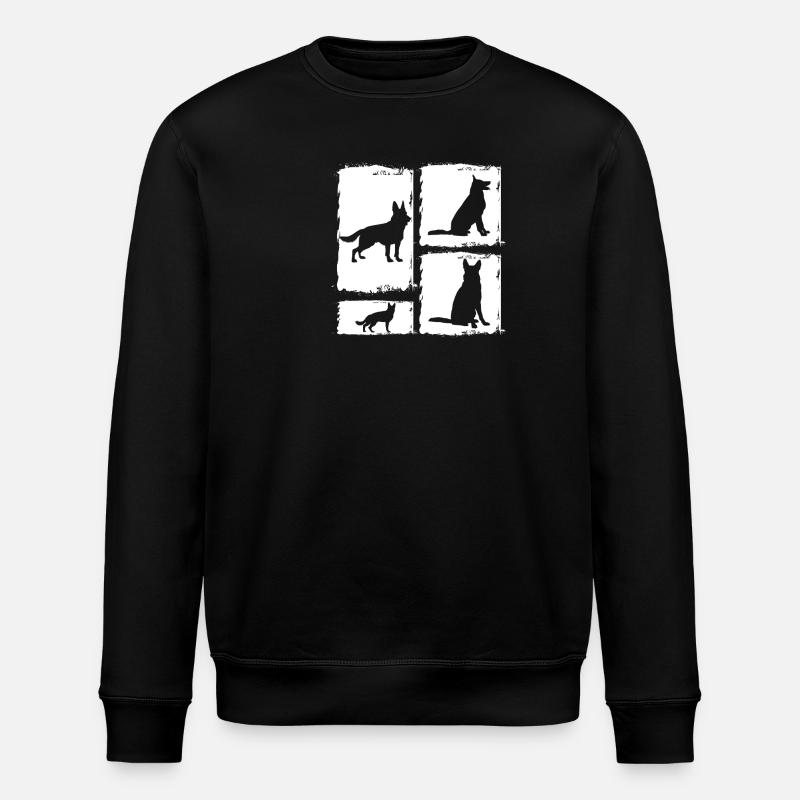 Chien Berger Allemand - Sweat bio ROLLER Stanley/Stella Unisexe - noir