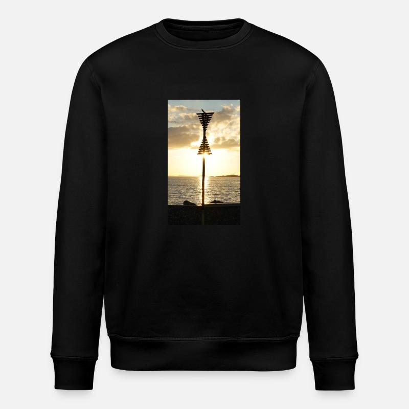 Ozean - Stanley/Stella Unisex Bio-Sweatshirt ROLLER - Schwarz