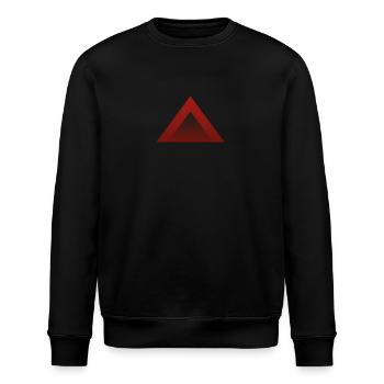 Headroom - Triangle - Stanley/Stella ROLLER Unisex Organic Sweatshirt - black - Front - Nik (191cm)