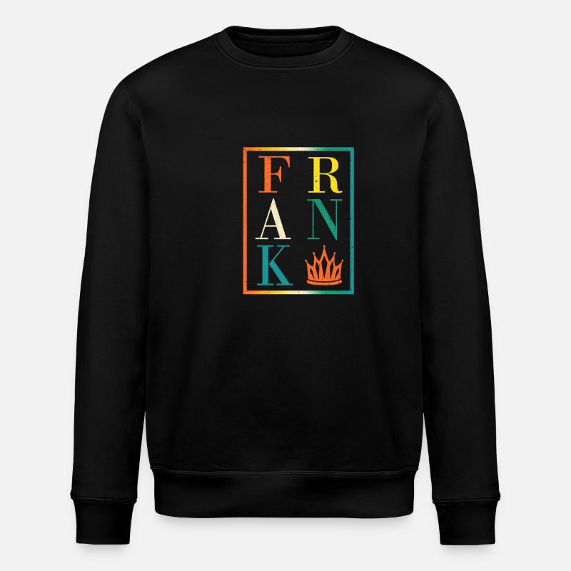 Frank - Stanley/Stella ROLLER Unisex Organic Sweatshirt - black