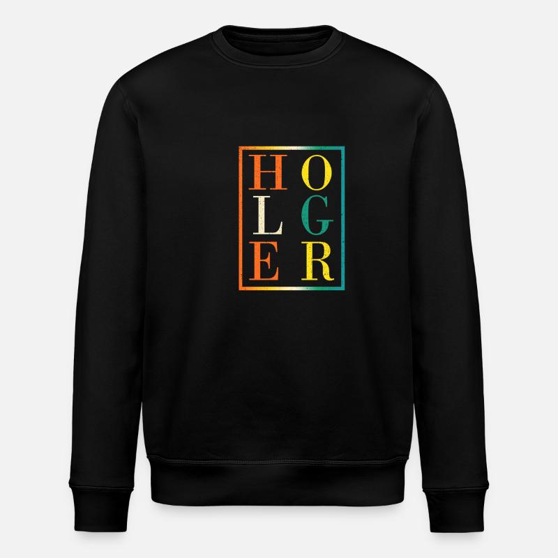 Holger - Stanley/Stella Unisex Bio-Sweatshirt ROLLER - Schwarz