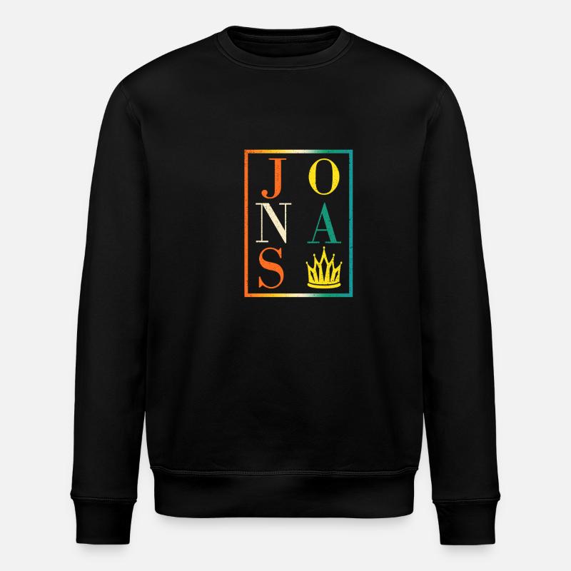 Jonas - Stanley/Stella ROLLER Unisex Organic Sweatshirt - black