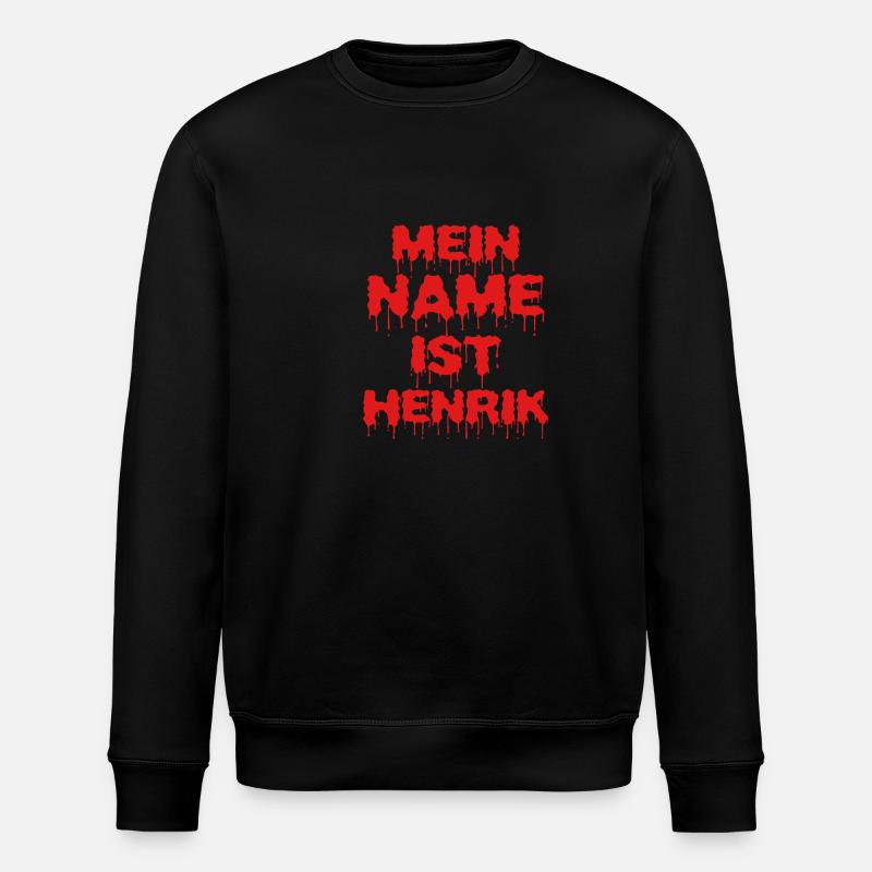 Henrik - Sweat bio ROLLER Stanley/Stella Unisexe - noir
