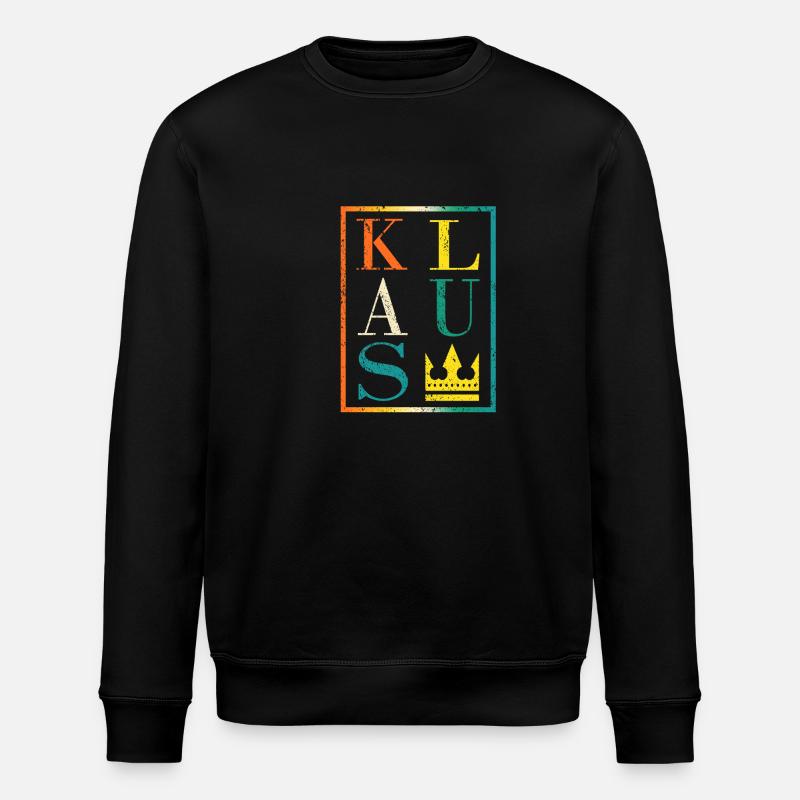 Klaus - Stanley/Stella Unisex Bio-Sweatshirt ROLLER - Schwarz