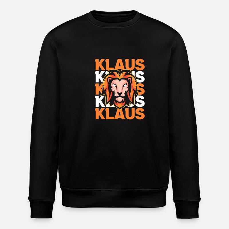 Löwe Klaus - Stanley/Stella Unisex Bio-Sweatshirt ROLLER - Schwarz