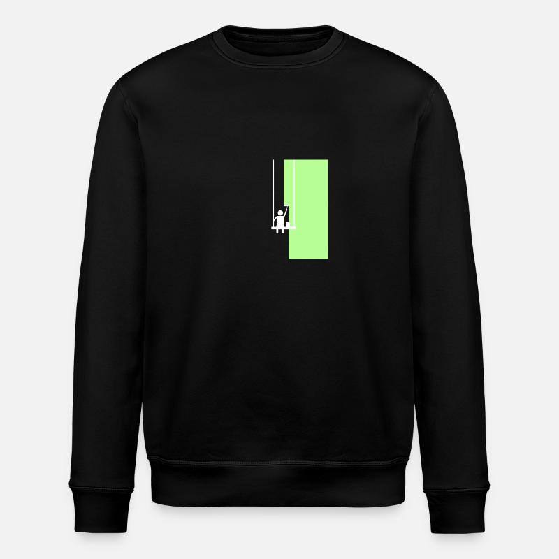 Der Maler - Stanley/Stella Unisex Bio-Sweatshirt ROLLER - Schwarz