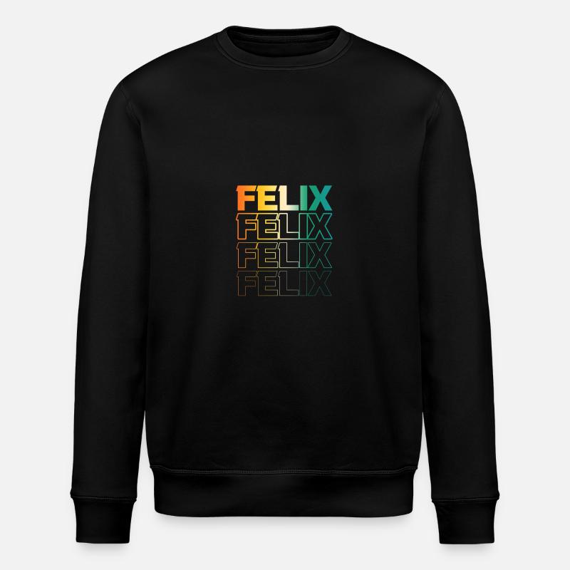 Felix - Stanley/Stella Unisex Bio-Sweatshirt ROLLER - Schwarz