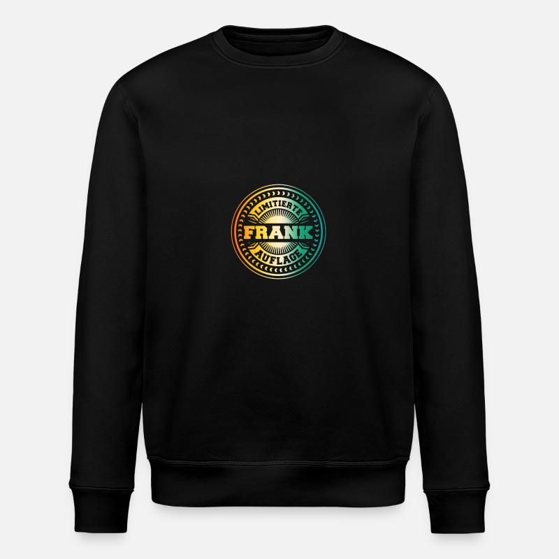Frank - Stanley/Stella Unisex Bio-Sweatshirt ROLLER - Schwarz