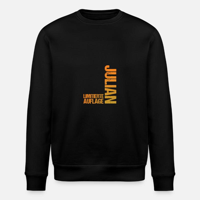 Julian - Stanley/Stella Unisex Bio-Sweatshirt ROLLER - Schwarz