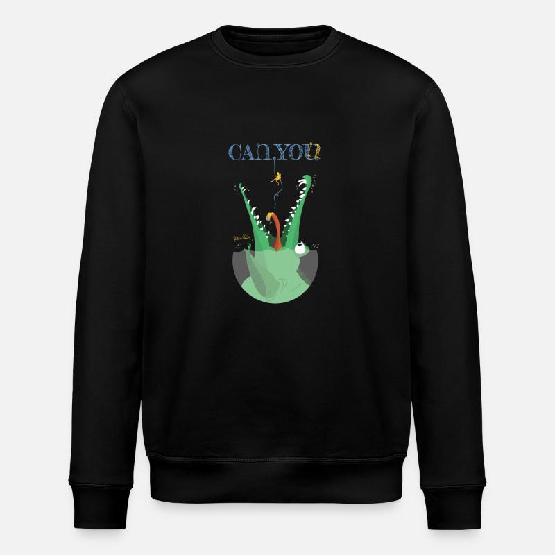CrocoCanyon - Sweat bio ROLLER Stanley/Stella Unisexe - noir