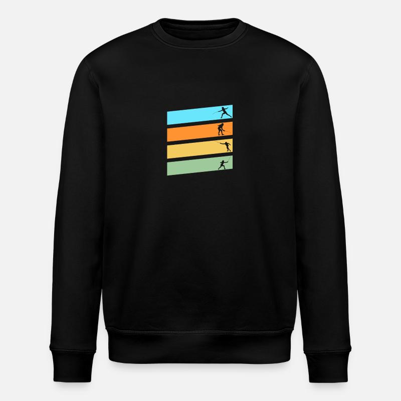 Fechter Fechten - Stanley/Stella Unisex Bio-Sweatshirt ROLLER - Schwarz