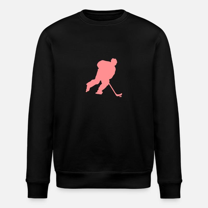 roller inline hockey silhouette4 dessin - Sweat bio ROLLER Stanley/Stella Unisexe - noir