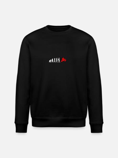 EVOLUTION moto motard moto-cross - Sweat bio ROLLER Stanley/Stella Unisexe - noir