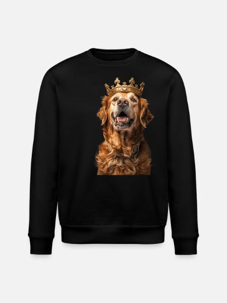 Golden retriever - Sweat bio ROLLER Stanley/Stella Unisexe - noir