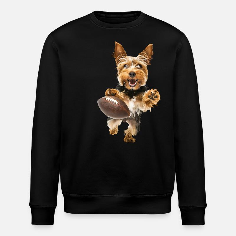 Yorkshire Terrier - Stanley/Stella ROLLER Unisex Organic Sweatshirt - black