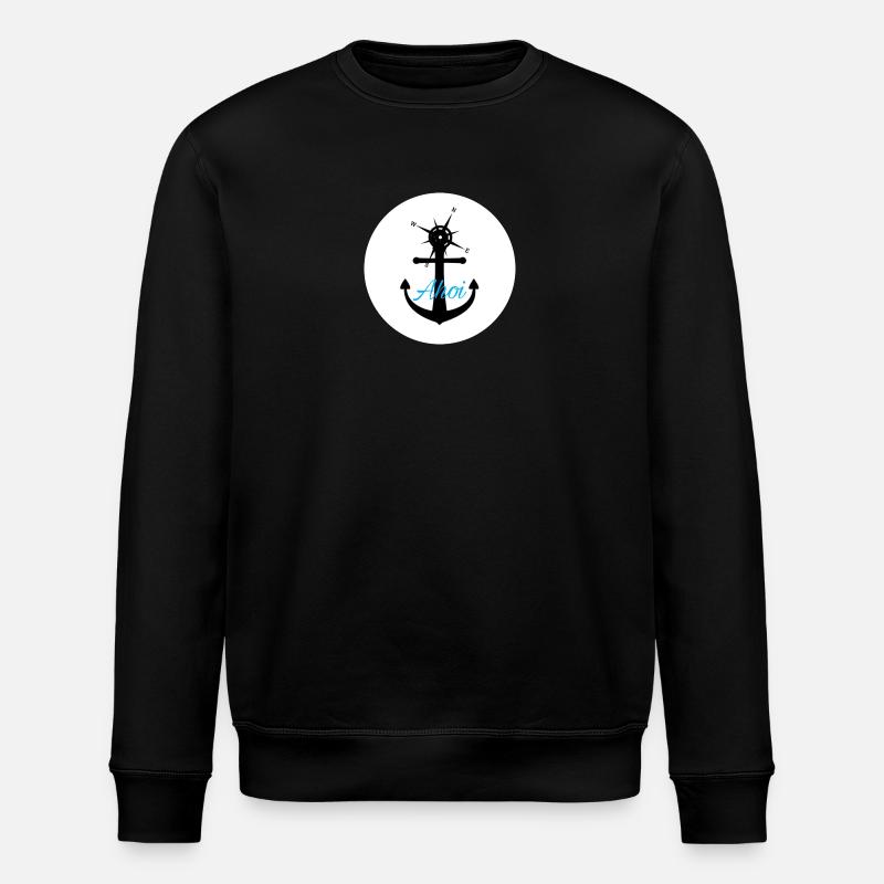 Ahoi - Stanley/Stella Unisex Bio-Sweatshirt ROLLER - Schwarz