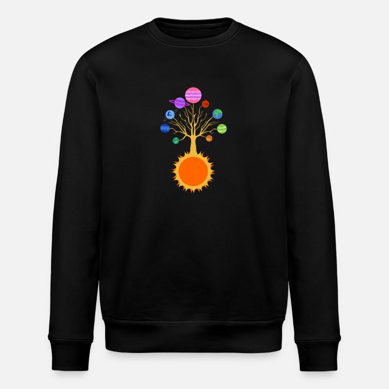 Arbre système solaire - Sweat bio ROLLER Stanley/Stella Unisexe - noir