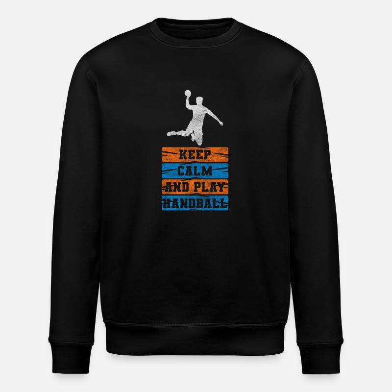 But de compétition de handballer - Sweat bio ROLLER Stanley/Stella Unisexe - noir