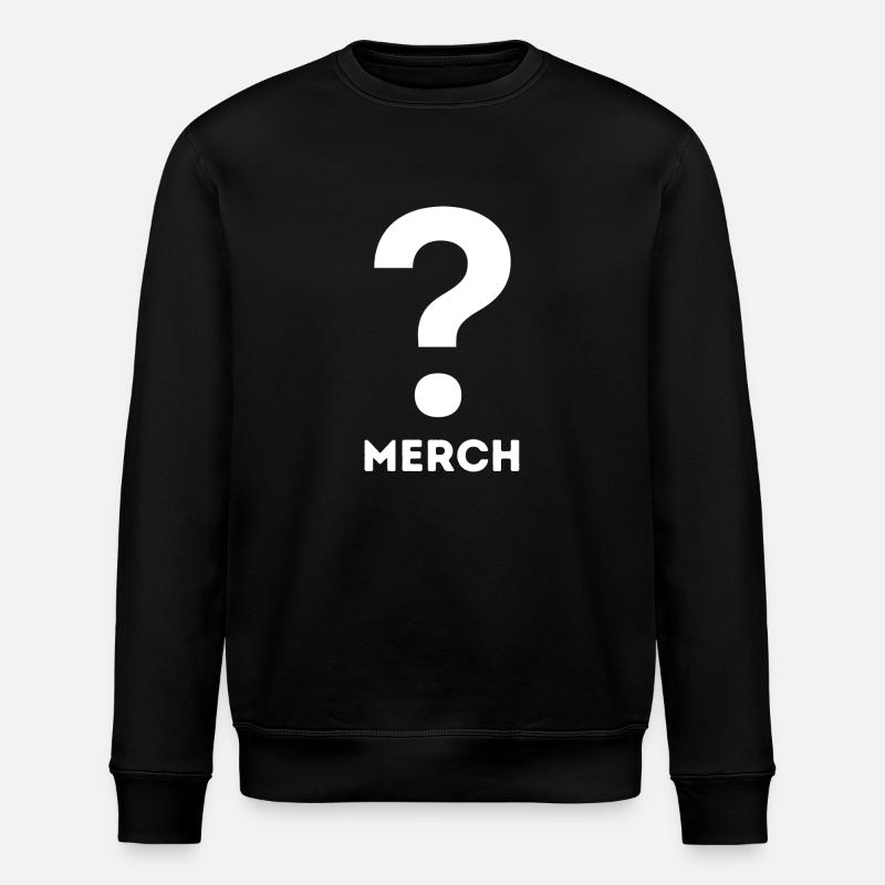 MERCH? - Stanley/Stella ROLLER Unisex Organic Sweatshirt - black