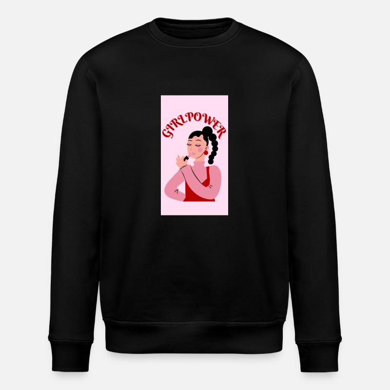 Le pouvoir des filles - Sweat bio ROLLER Stanley/Stella Unisexe - noir