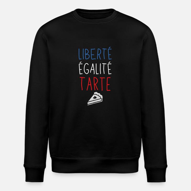 Libéré égalité tarte - Sweat bio ROLLER Stanley/Stella Unisexe - noir