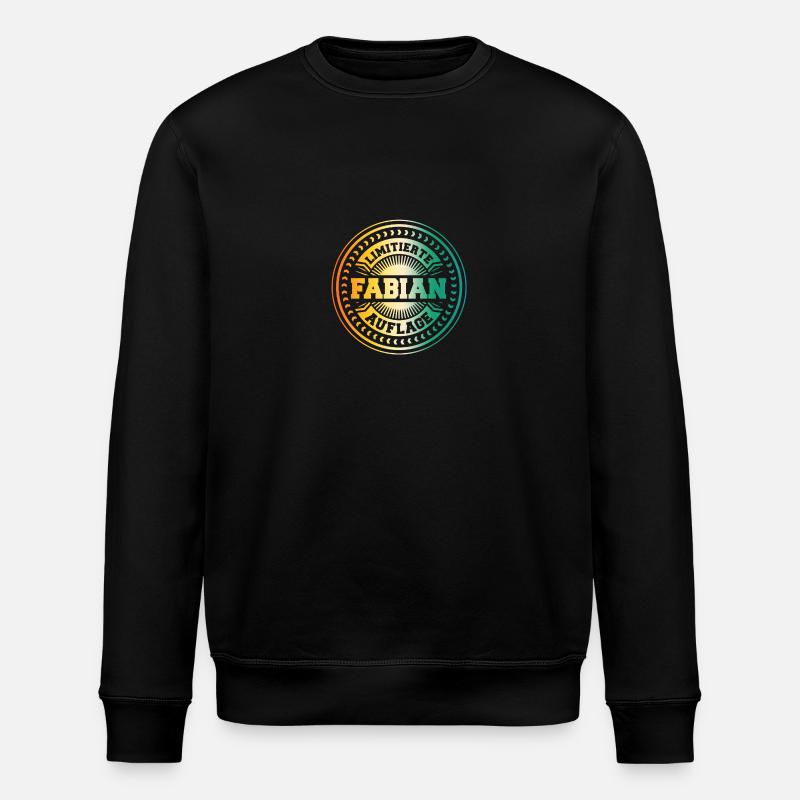 Fabian - Stanley/Stella Unisex Bio-Sweatshirt ROLLER - Schwarz