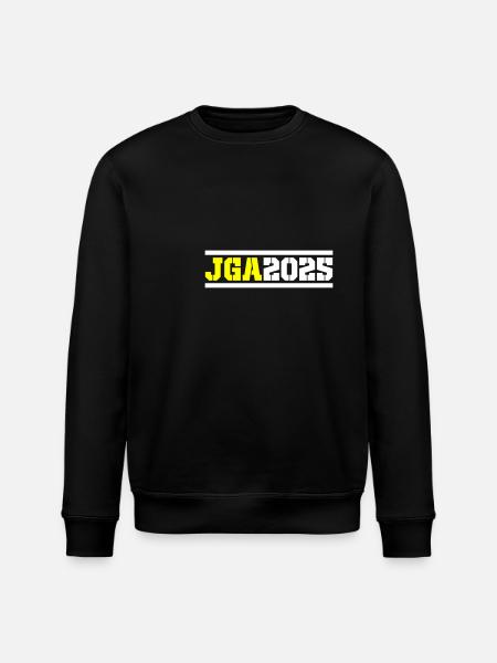 Jga 2025 Bachelor Party - Stanley/Stella ROLLER Unisex Organic Sweatshirt - black